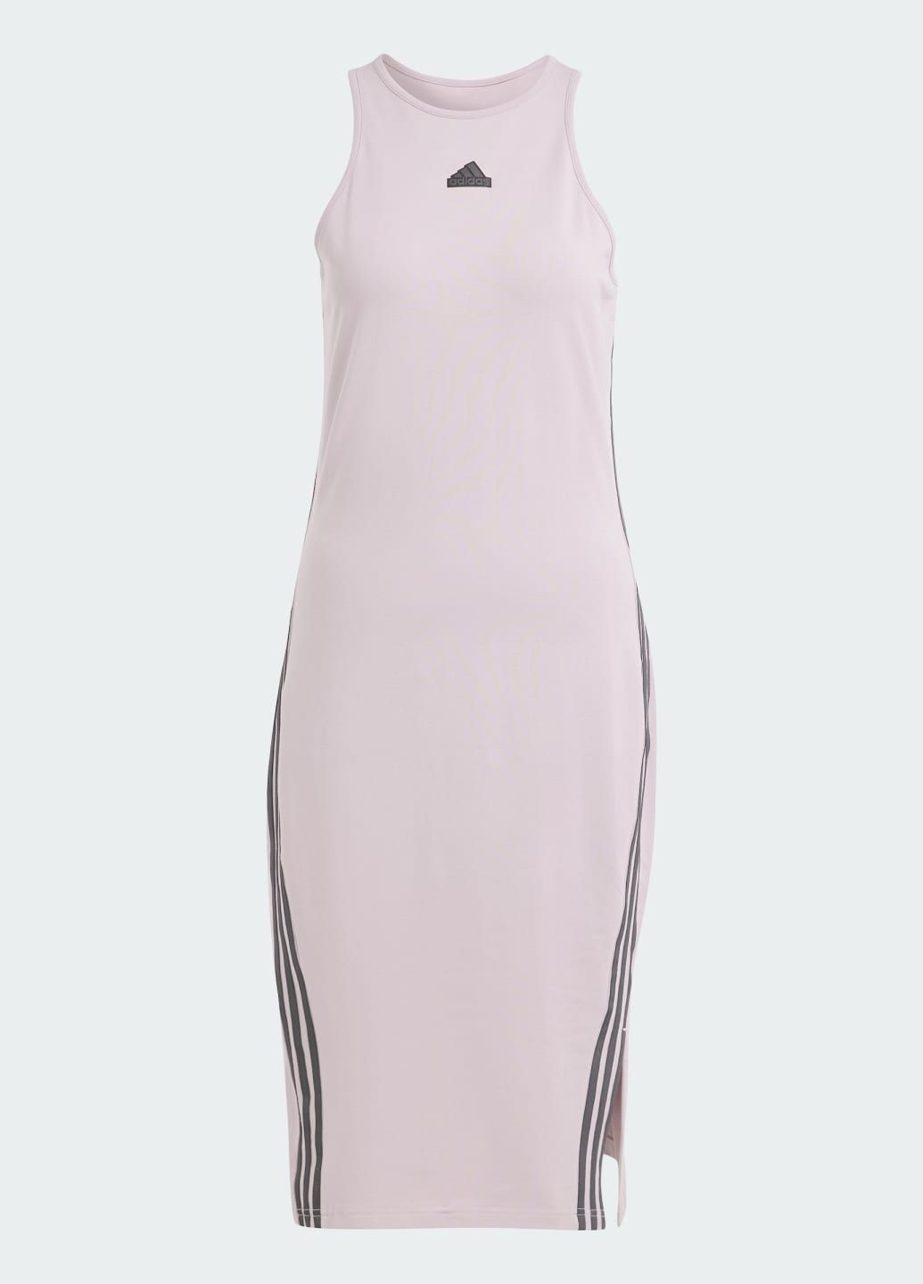 Фіолетова спортивна сукня future icons 3-stripes adidas з логотипом
