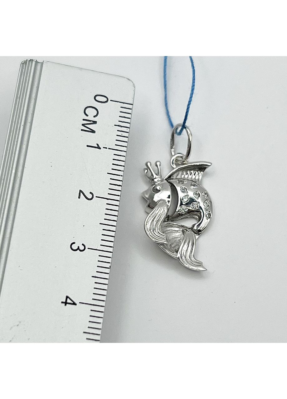 Кулон серебряный "Золотая рыбка" 2 г No Brand (369736724)