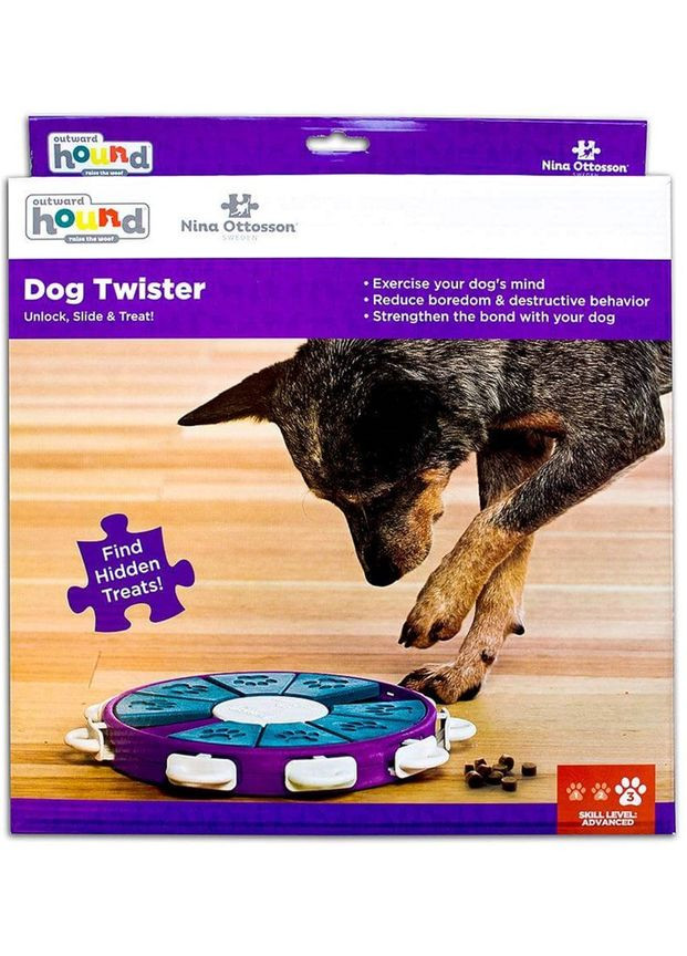 Игрушка интерактивная для собак Твистер (no67335) Nina Ottosson (288576662)
