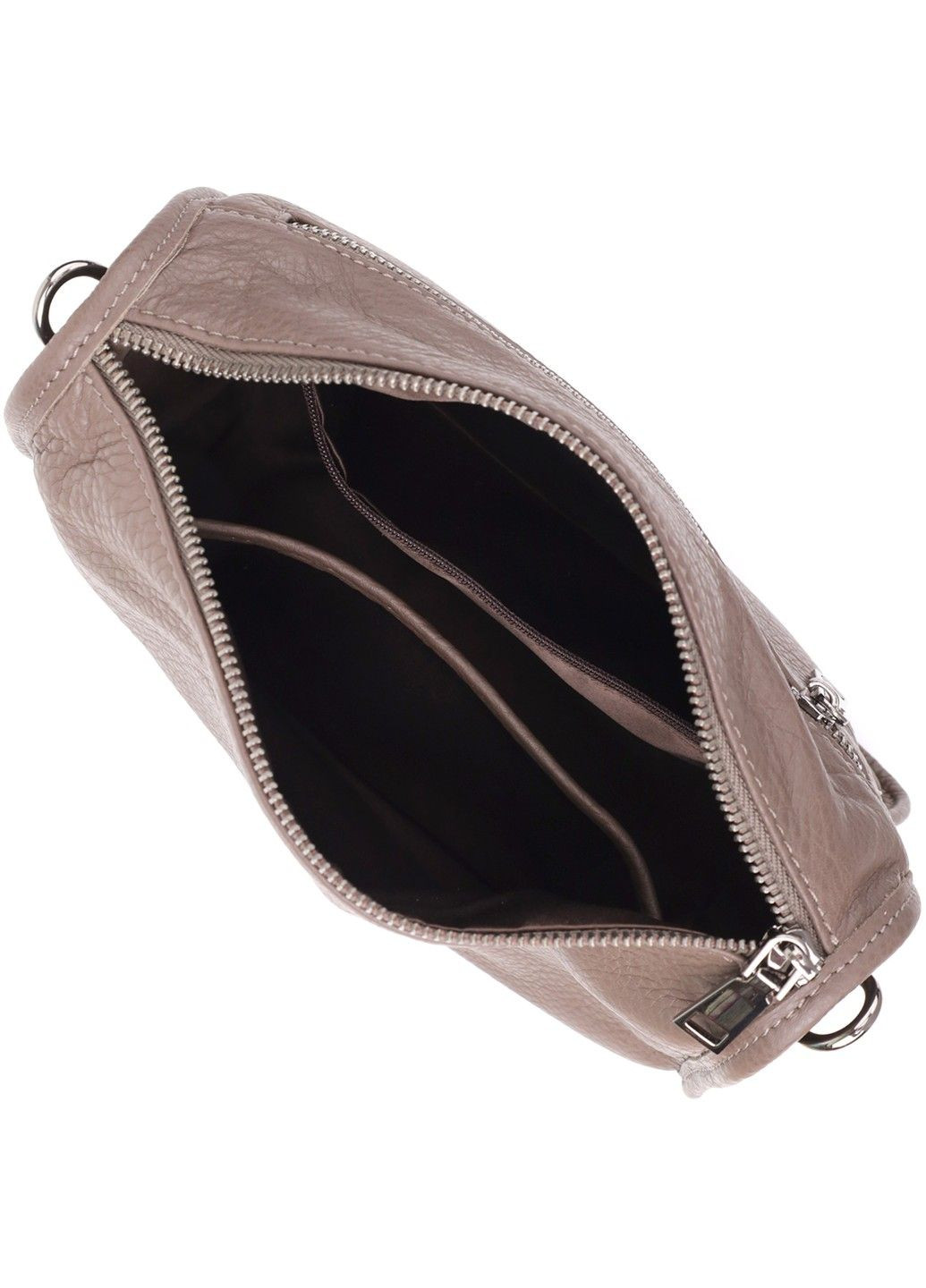 Практичная женская сумка на плечо из натуральной кожи 23003 Коричневый Vintage (356452156)