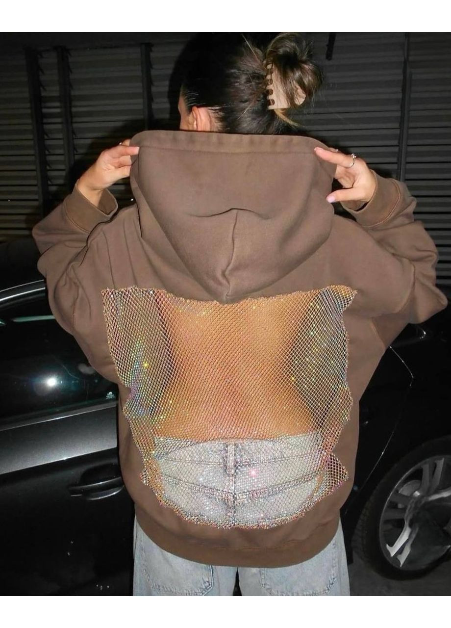 Трендове худі з сіткою на спині Adelante (364686152)