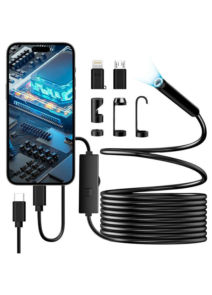 Ендоскоп побутовий для телефону, 5 м Losso W400-D (367984481)