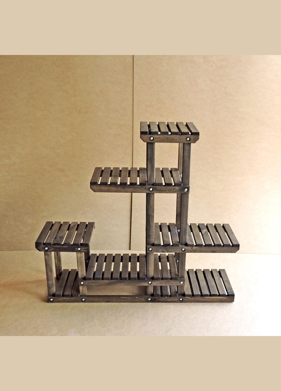 Підставка для квітів з дерева Корсика мокко (ЦВТ-000206) No Brand (328224873)