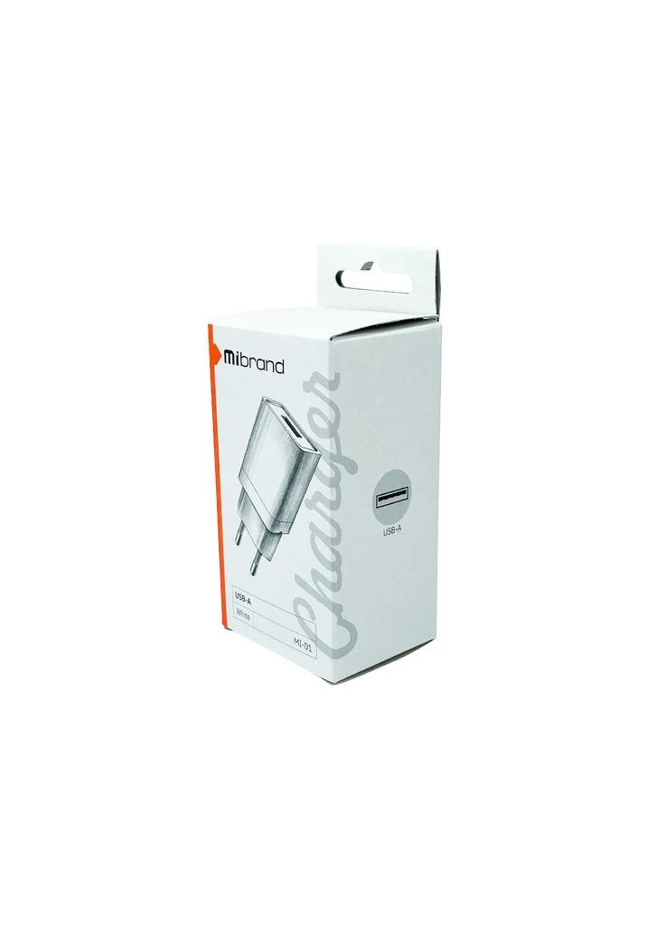 Мережевий зарядний пристрій Travel Charger USB-A 5W White (MIWC/1UW) Mibrand MI-01 (361347530)