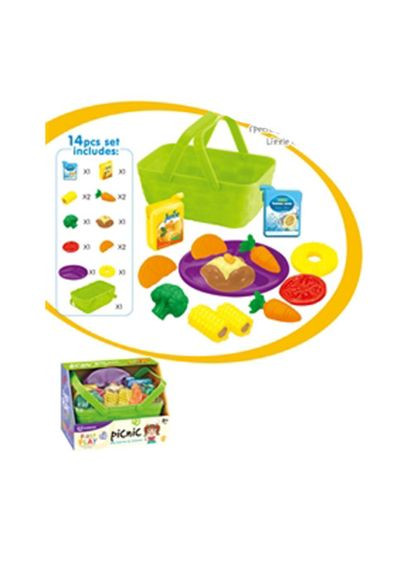 Продукты игрушечные овощи, сладости, корзина, тарелка YH8080 Metr+ (303627045)