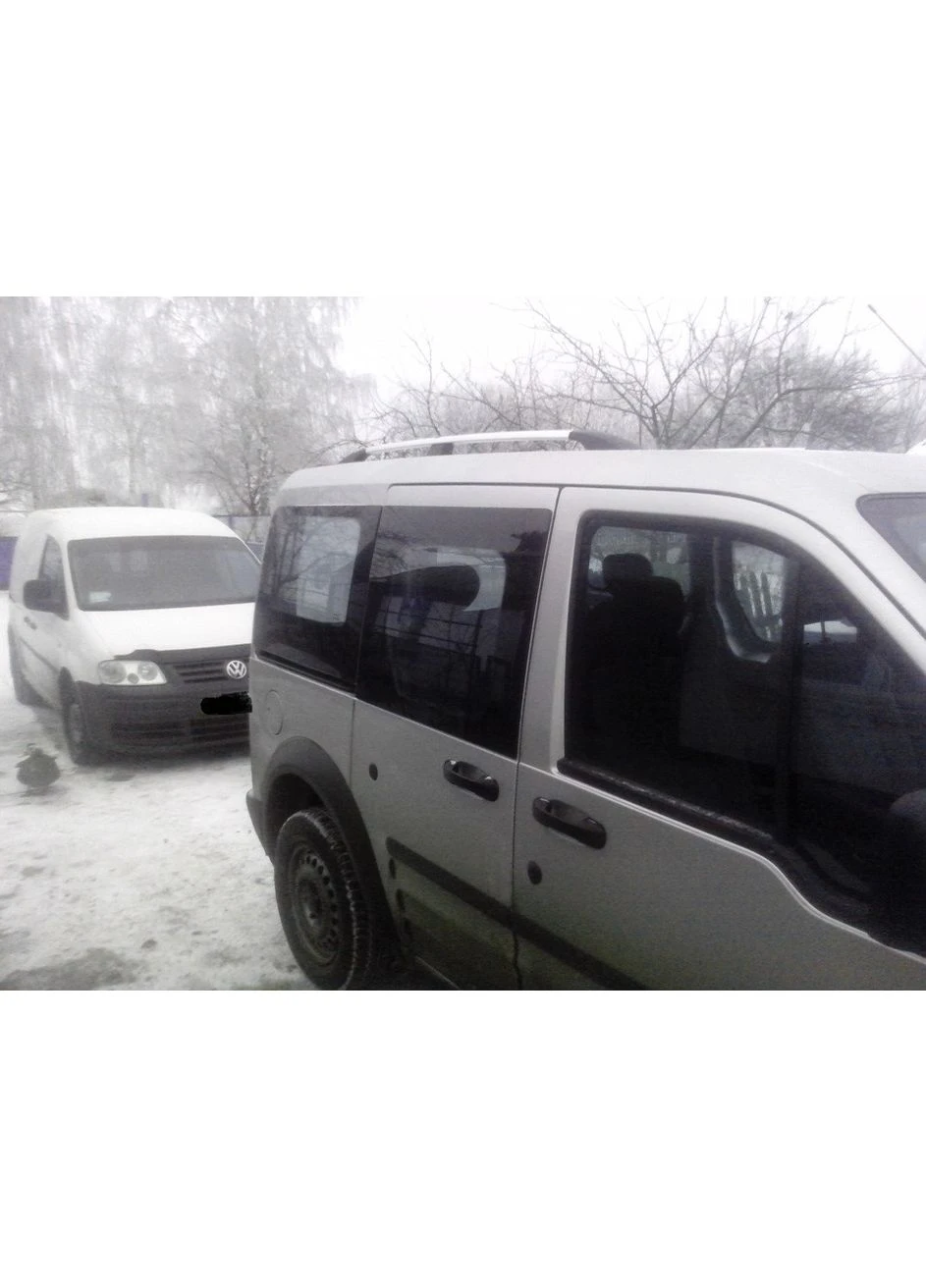 Хромированные Рейлинги Стандартная база, пластиковые ножки для Ford Connect 2002-2006 гг Digital Designs (391745139)