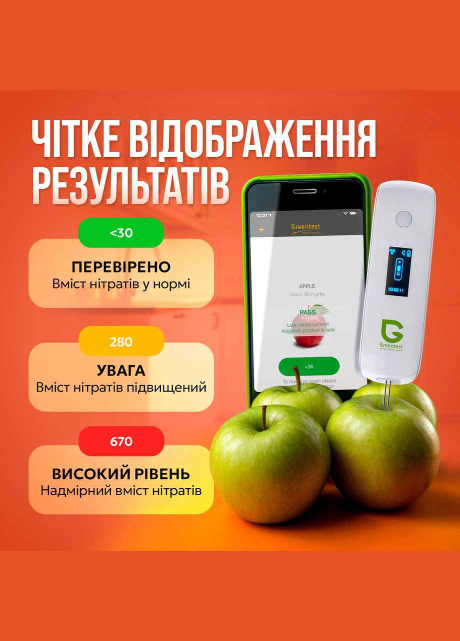 Экотестер Greentest Mini - Нитрат-тестер и измеритель жесткости воды в одном приборе (Greenmini) ANMEZ Technology (347590284)