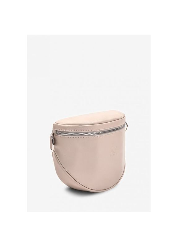 Поясная сумка женская кожаная через плечо Vacation светло бежевый краст The Wings (302007257)