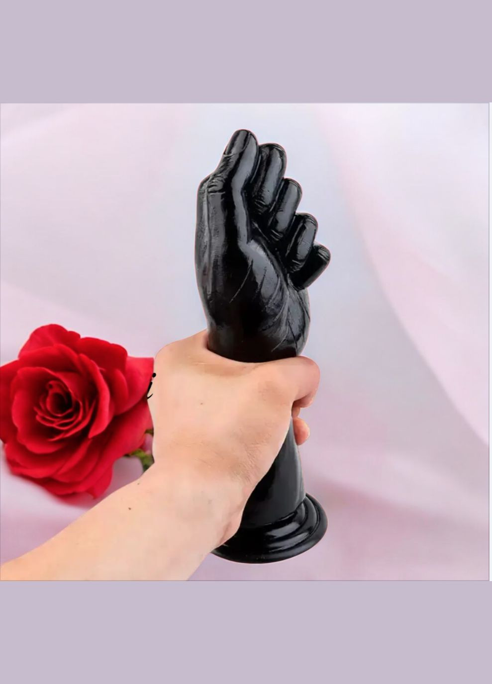 Силиконовый кулак на присоске для интенсивной стимуляции No Brand (341305938)