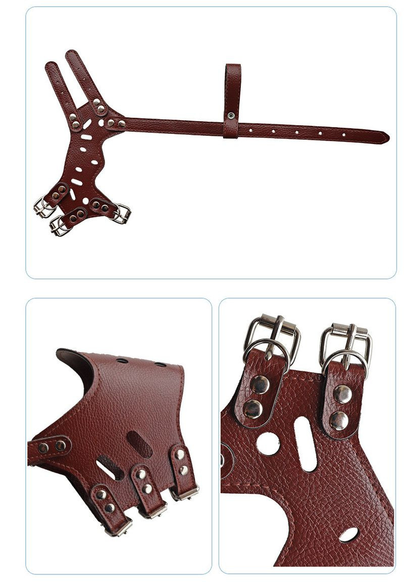 Намордник для котов и кошек Pet Style "Pet" Коричневый XS No Brand - (323232126)