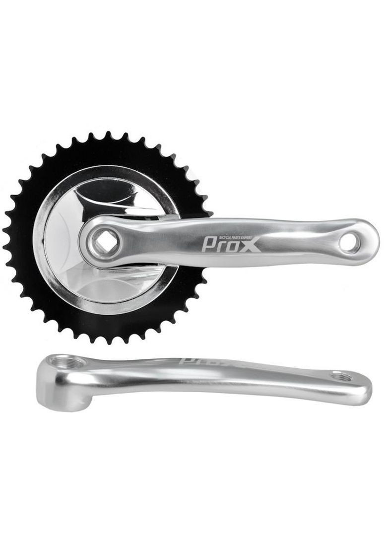 Шатуны City 170 мм 38T, алюминий, черный (C-UN-MK-0133) ProX (369784466)