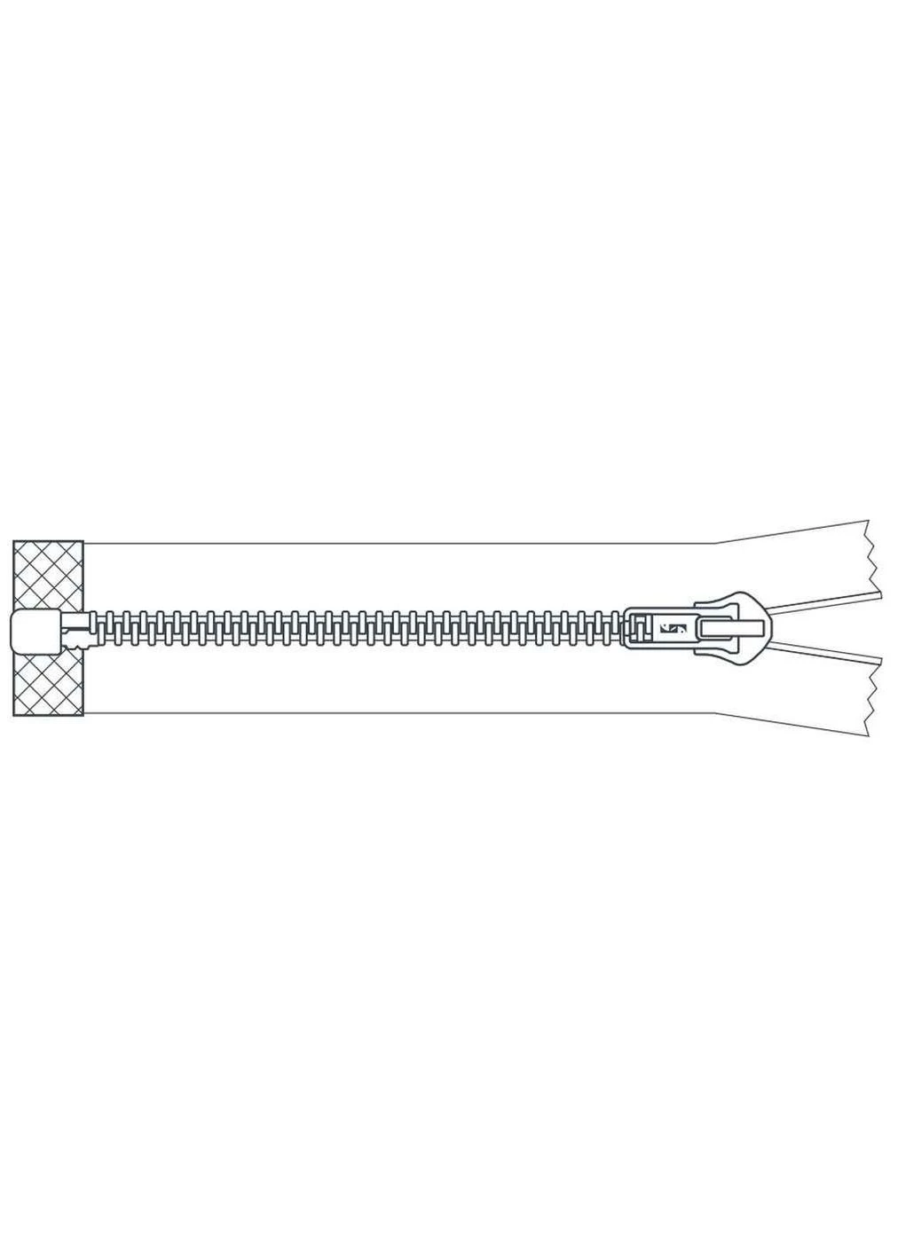 Молния 80см Л7В 7.10 л/к 2725 No Brand (369145215)