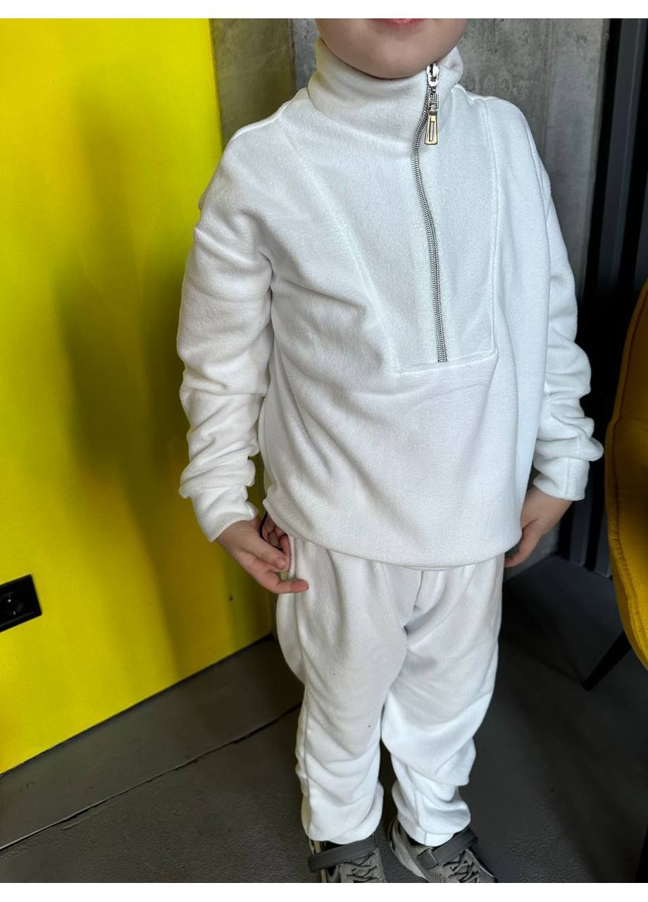 Белый зимний термо костюмы для всей семьи – тепло, стиль и комфорт! брючный queensleep_7km 020 P