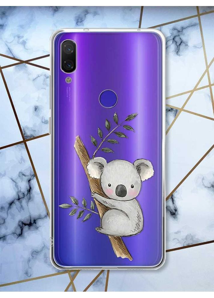 Прозорий чохол на Xiaomi Redmi Note 7/7 Pro:: Коала /принт 132/ Creative (360704560)