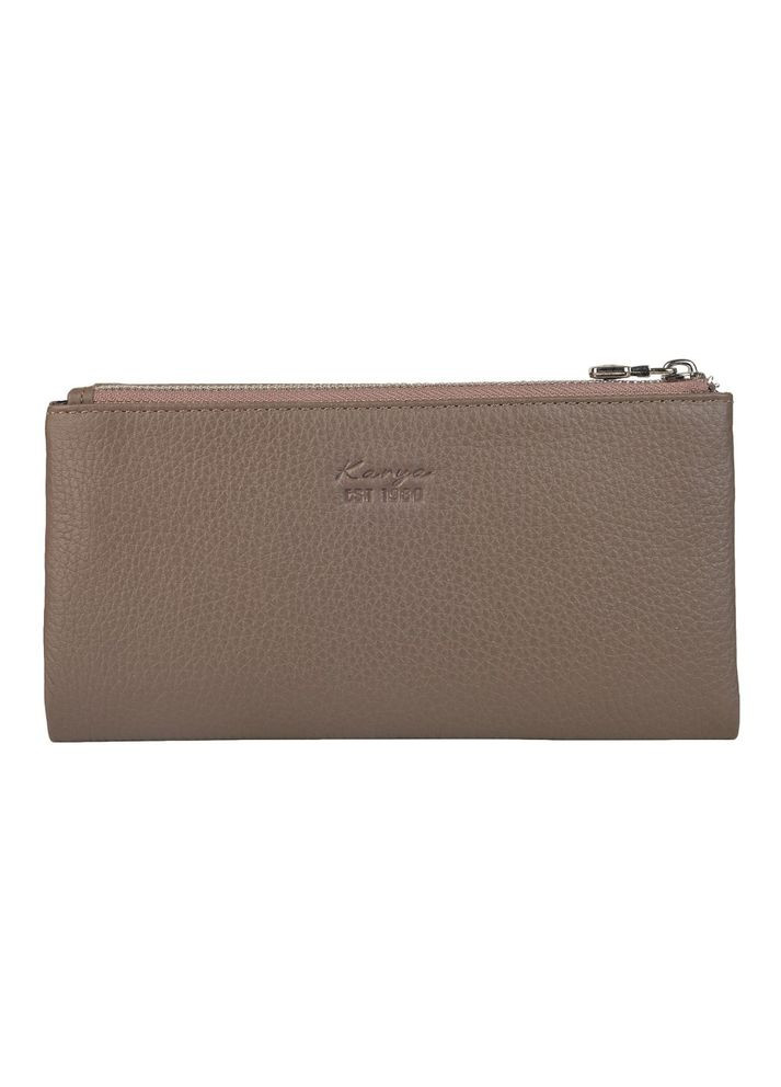 Гаманець жіночий шкіряний кавовий 1173-51 Karya (336377910)