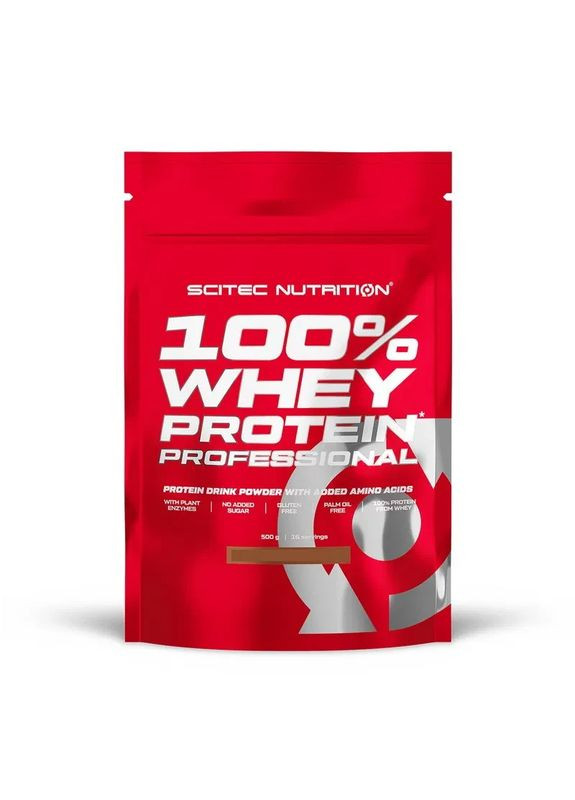 Сироватковий протеїн 100% Whey Protein Professional, фісташка білий шоколад, 500 г Scitec Nutrition (364357330)
