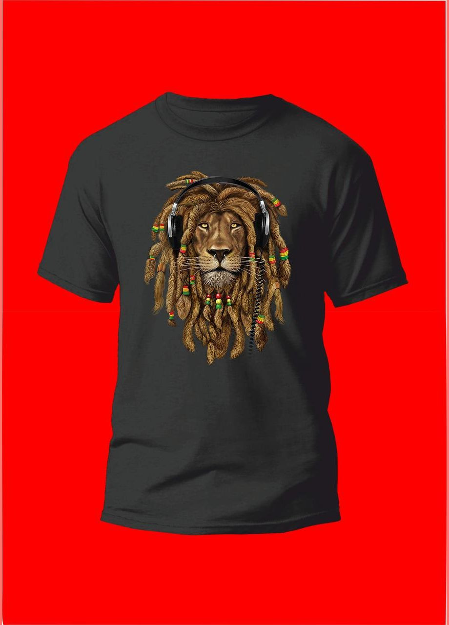 Футболка YOUstyle Rasta Lion style 1124 Gildan (279540430)