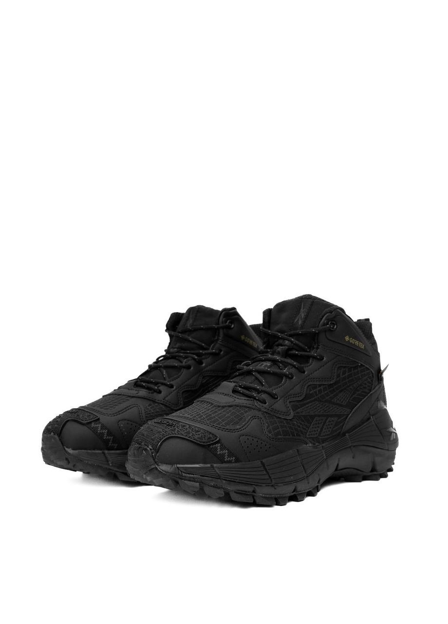 Чорні Зимовий кросівки чоловічі reebok No Brand Zig Kinetica 2.5 Edge High Black