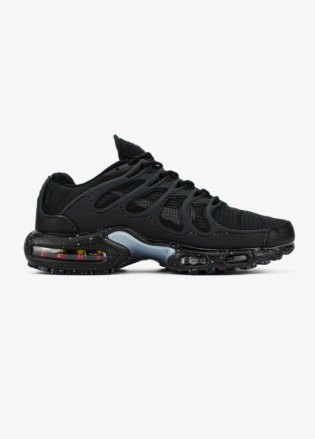 Чорні Осінні кросівки чоловічі nike air max terrascape "black metalic" | найк аір макс чорні No Brand