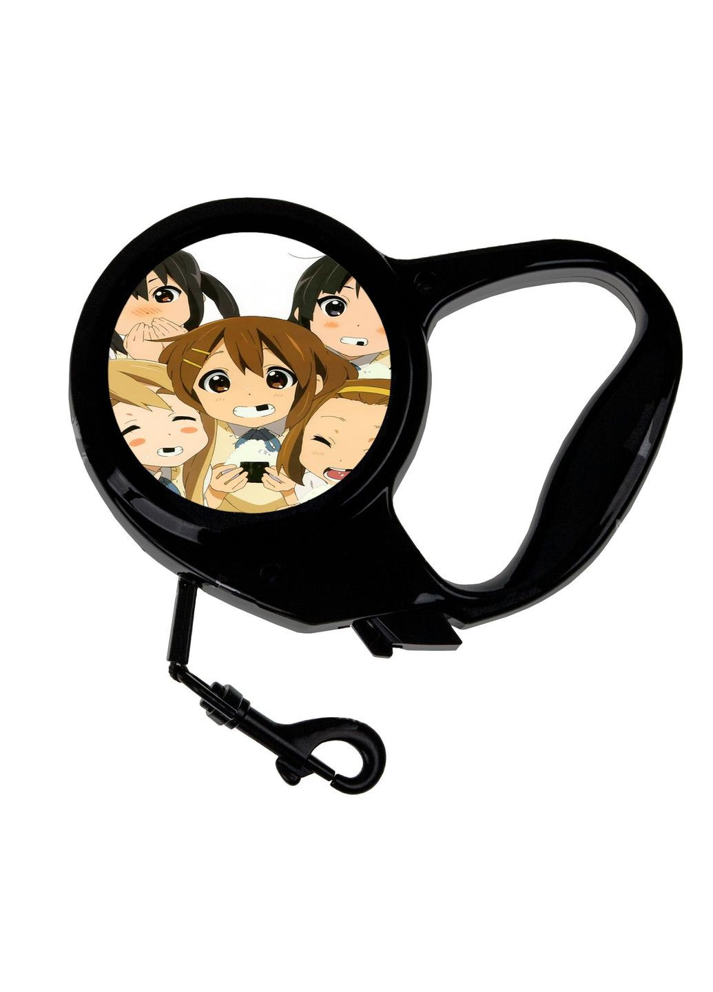 Повідець-рулетка для тварин із принтом Аніме Кей-Он #0005 3 м чорний No Brand (309153781)