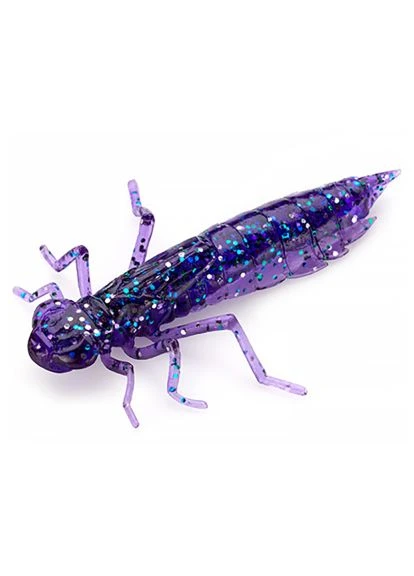 Силикон рыболовный Dragonfly 0.75" 060 - Dark Violet/Peacock&Silver (12шт/уп) (1864.04.74) FishUP Dragonfly 0.75" 060 - Dark Violet/Peacock&amp;Silver ( (401419645)