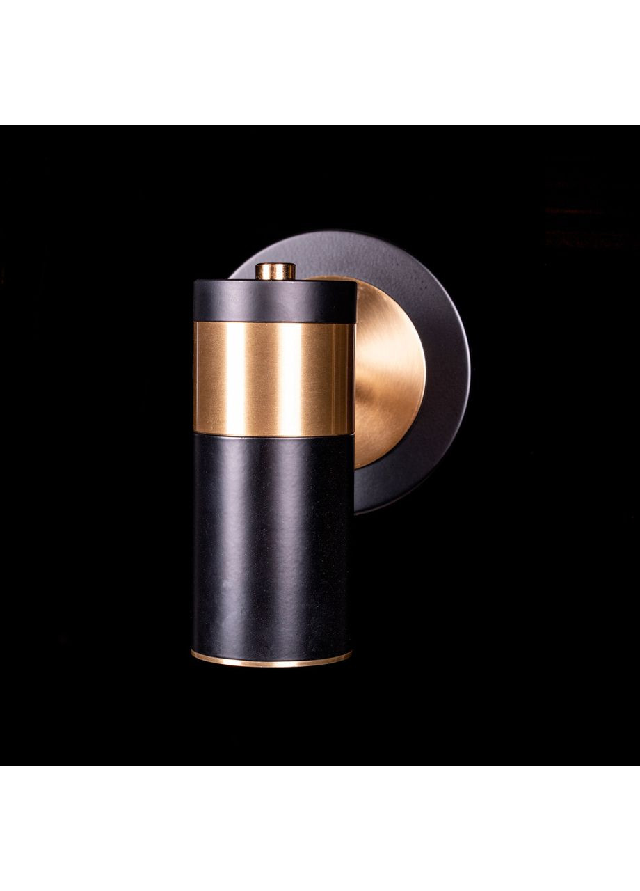 Бра в стиле лофт на одну лампочку DT139/1W/Black+Golden No Brand (354229710)