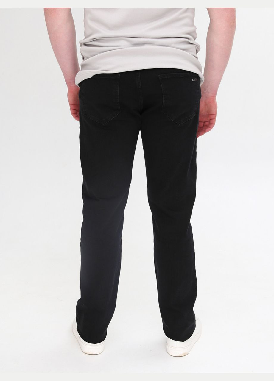 Джинси чоловічі чорні прямі 36 довжина FRANCO BENUSSI Пряма (292115347)