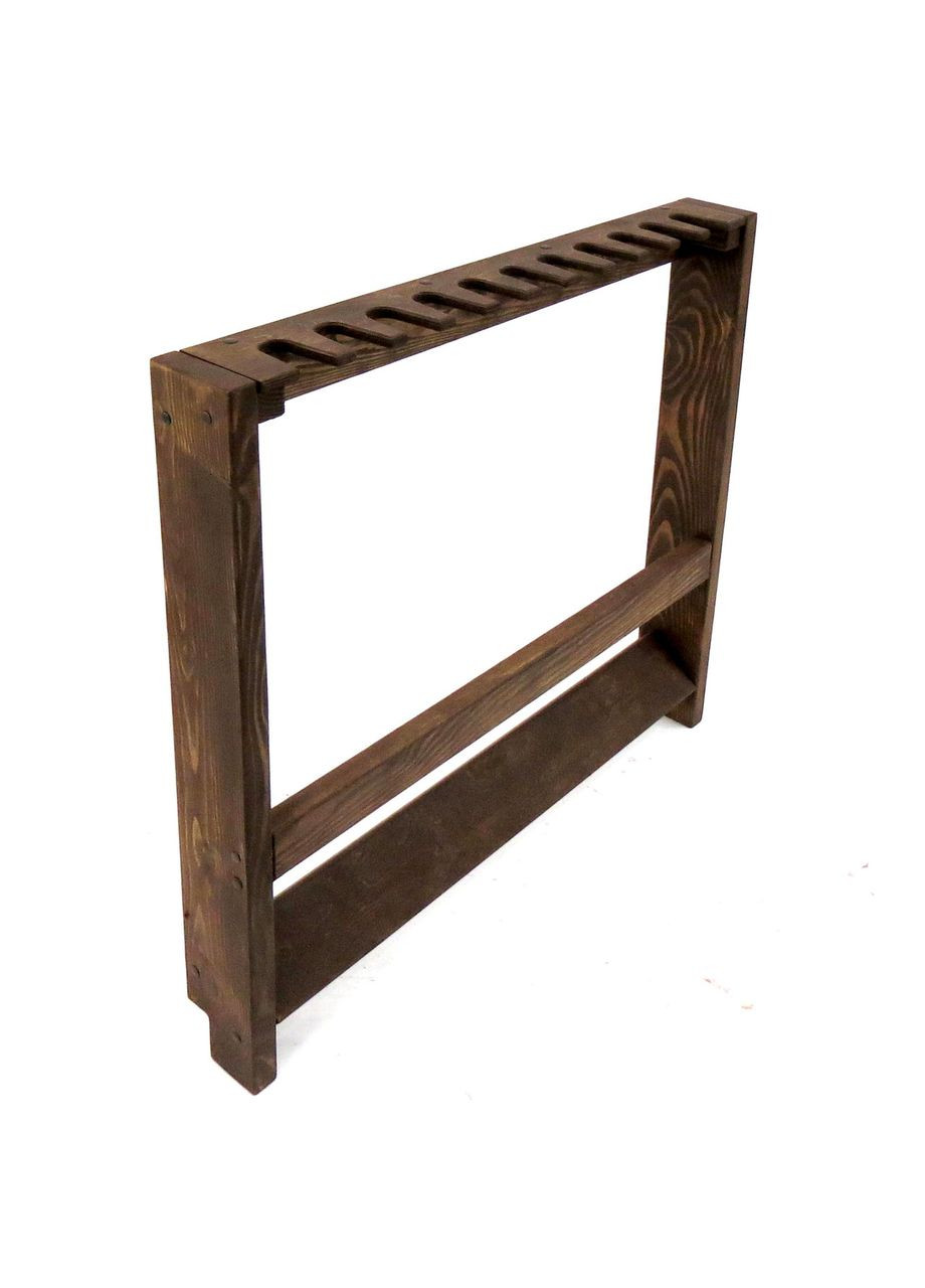 Органайзер для вудок з дерева Ельтон 11 капучино (РИБ-110509) No Brand (328911284)