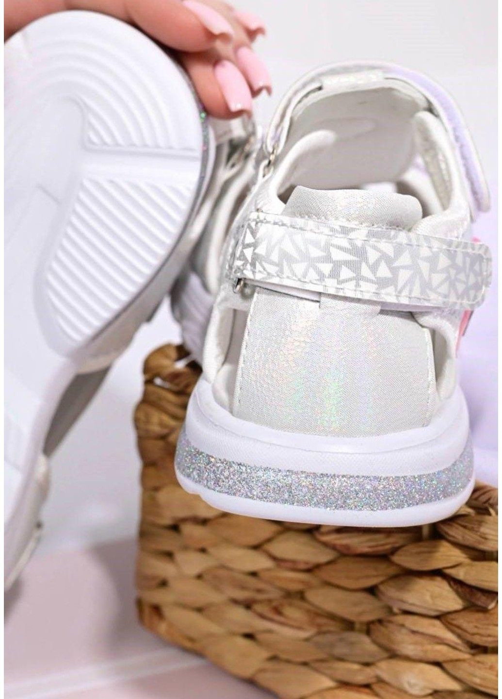 Босоніжки дитячі шкіряні Fashion білі Tom.M (305847792)