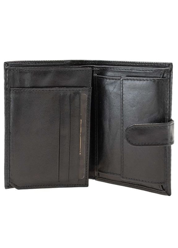 Портмоне мужское кожаное RFID Black (DAS303158) Semi Line (344469225)