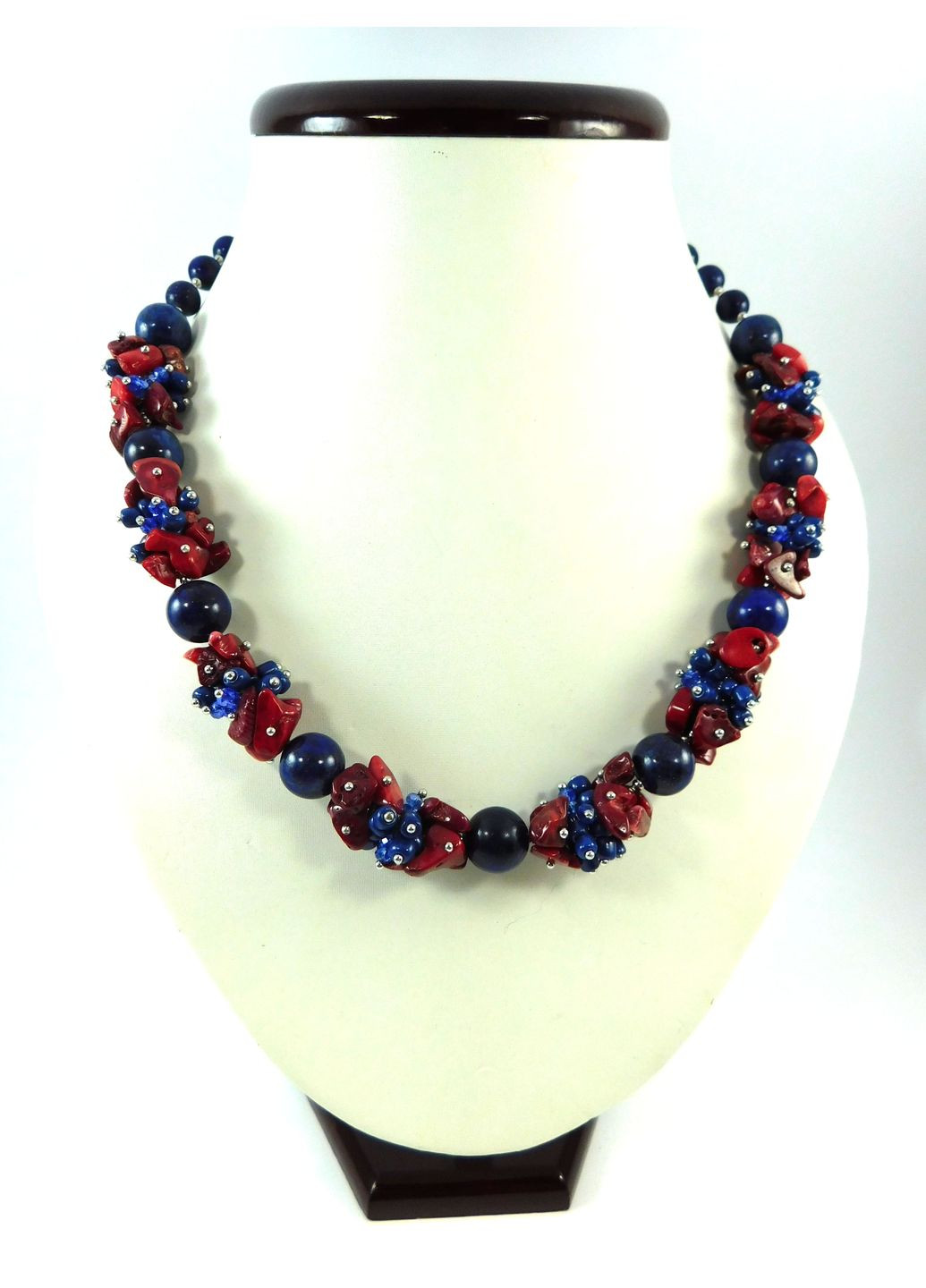 Намисто "Камелот" Лазурит, Корал Fursa fashion (322313668)