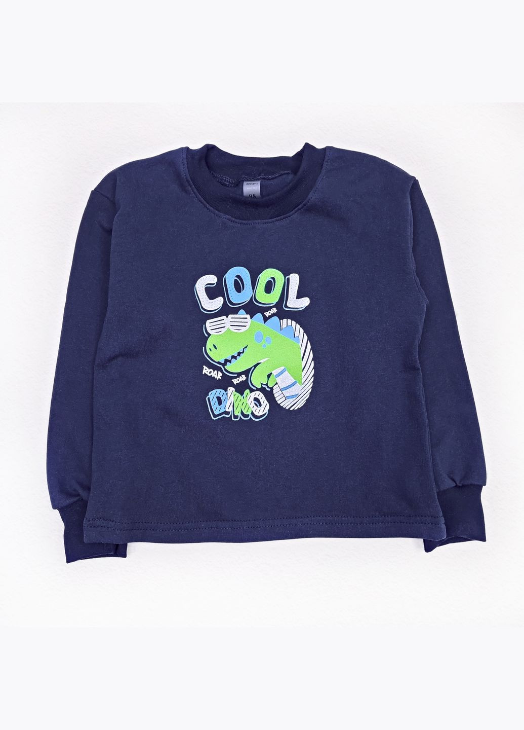 Комбинированная всесезон пижама dexter`s футер детская dino cool темно-синий;серый dexter's