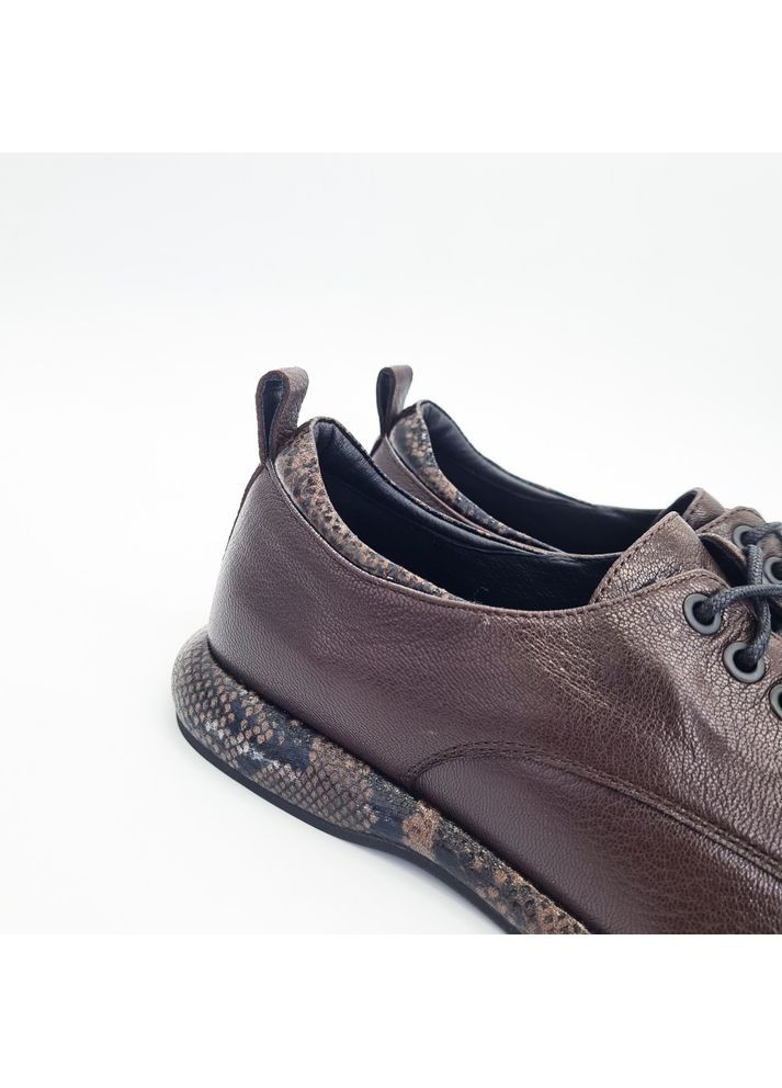 Danler Туфлі (р) Шкіра 0-1-1-NA-219-H-230-YP-1704TA темно-коричневий з, україна — (359377074)