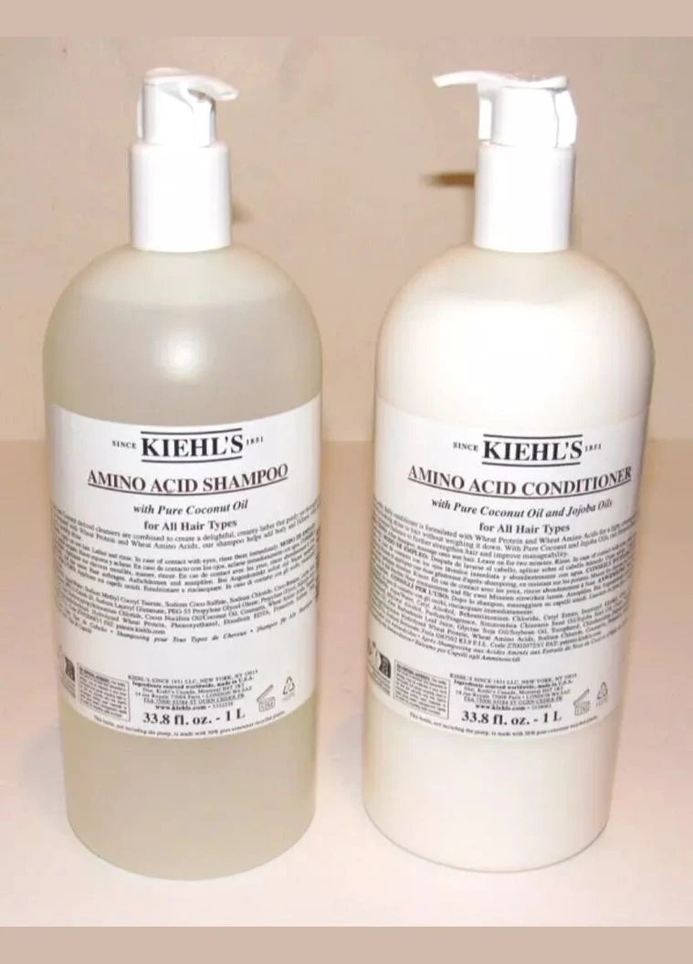 Набір шампунь і кондиціонер Amino Acid з кокосовою олією 1л+1л Kiehl's (315725525)