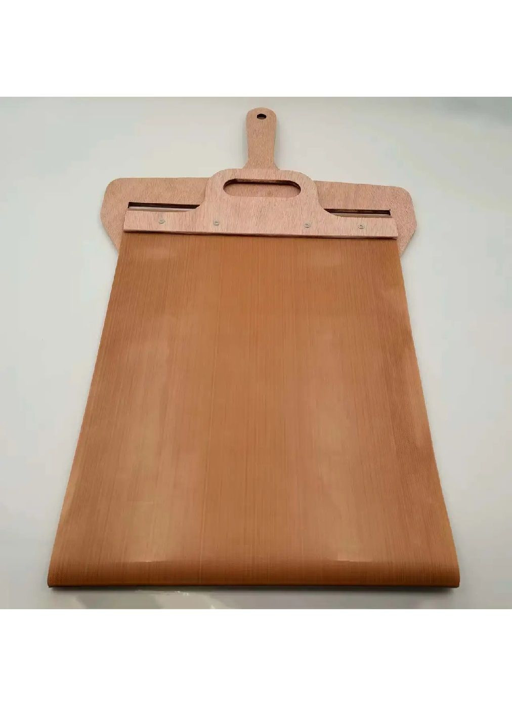 Деревянная раздвижная лопатка доска подставка для приготовления пиццы хлеба выпечки 52,5×32,5 см (480808-Prob) Коричневая Unbranded (344464793)