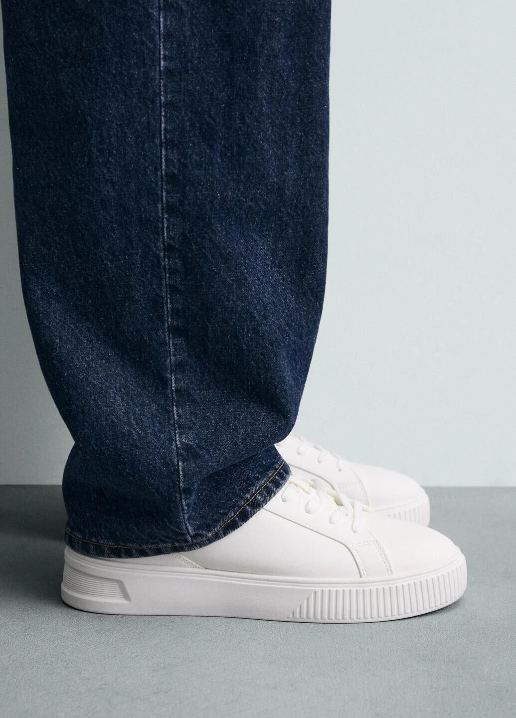 Белые кеды Zara