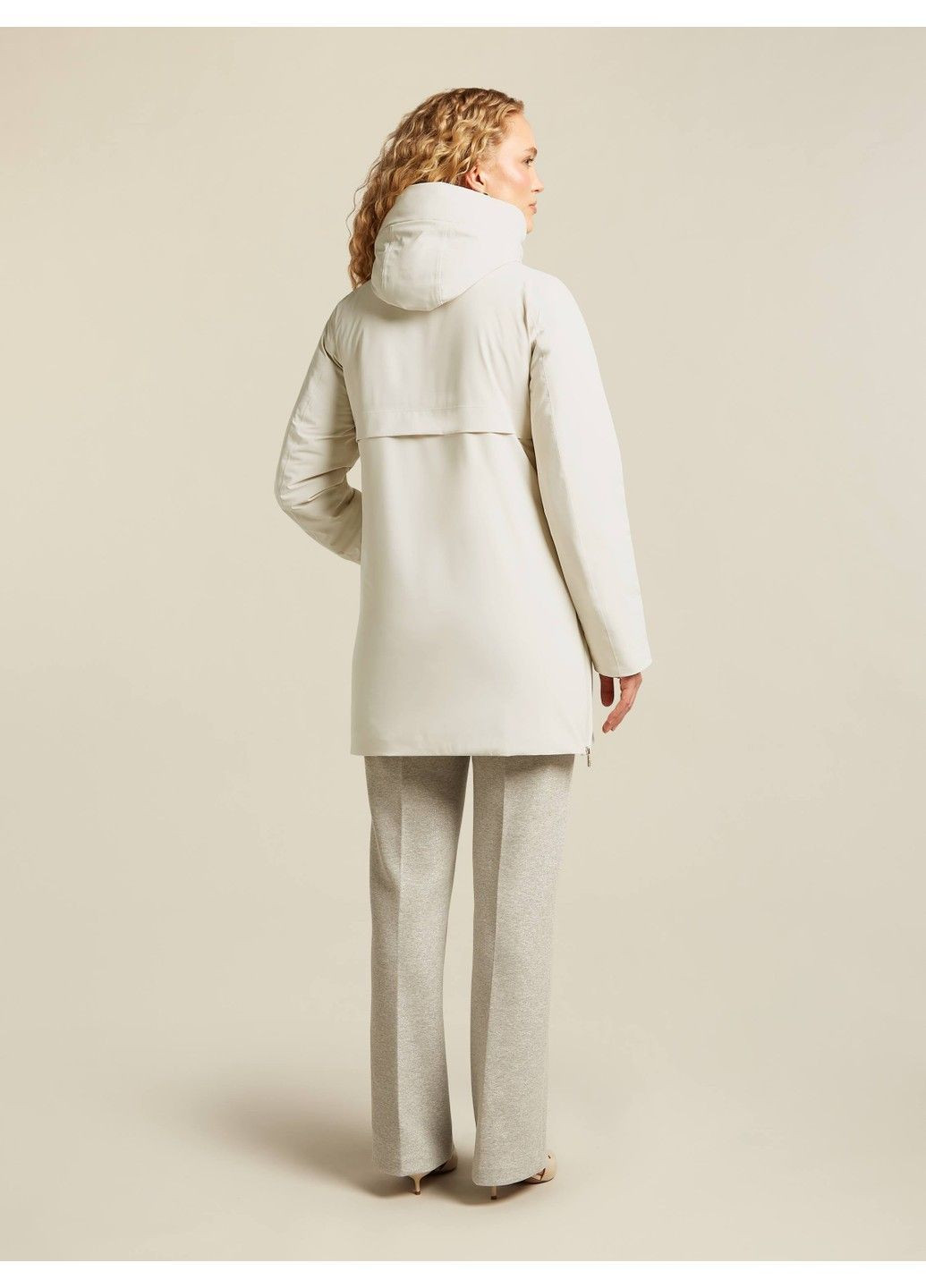 Молочна зимня жіноча куртка haven молочна Beaumont