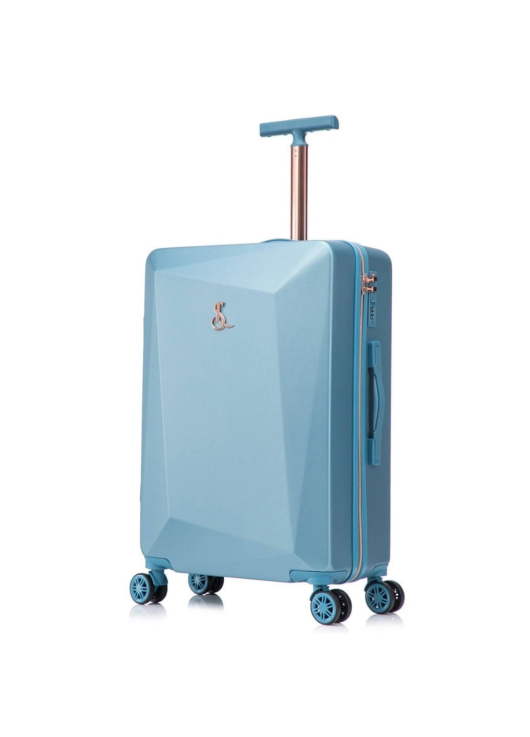 Валіза 24" (M) Light Blue (T5913-2) Semi Line (393642104)