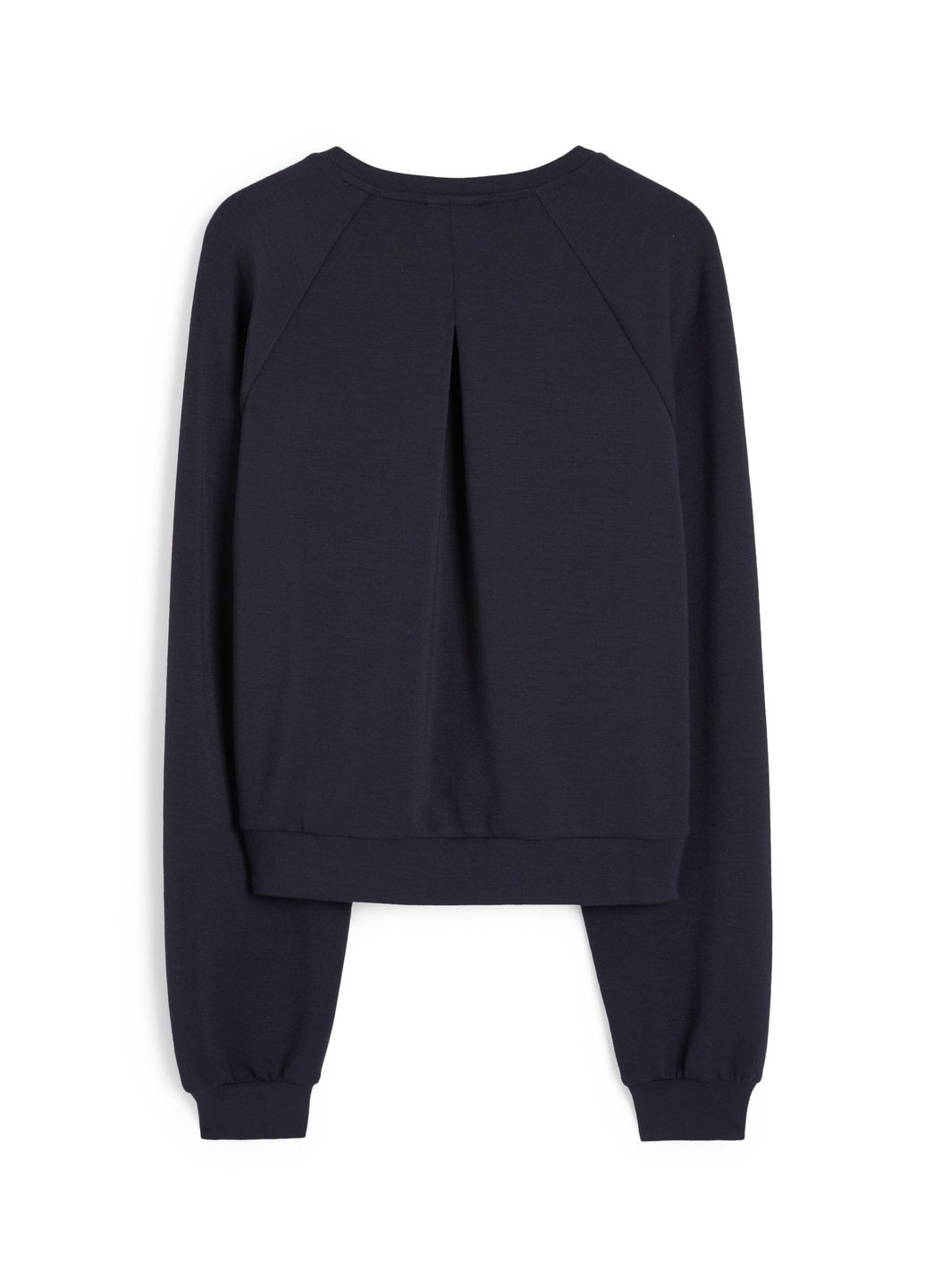 Темно-синий свитшот оверсайз C&A однотонный (338948820)