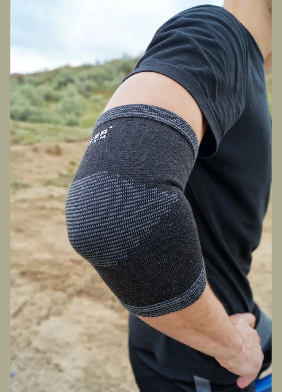 Налокотники PS-6001 Elbow Support Black/Grey (пара) M Power System (315886171)