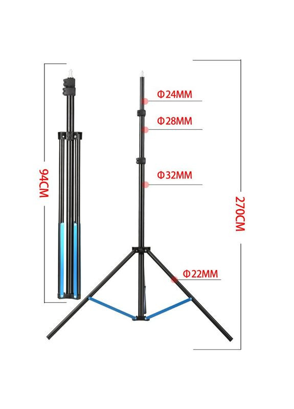 Студійна стійка LS32-3 висота 2.7 метра Beike (303269441)