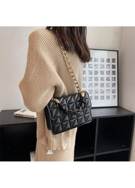 Сумка кросс-боди женская черная (RN-253) No Brand (351378661)