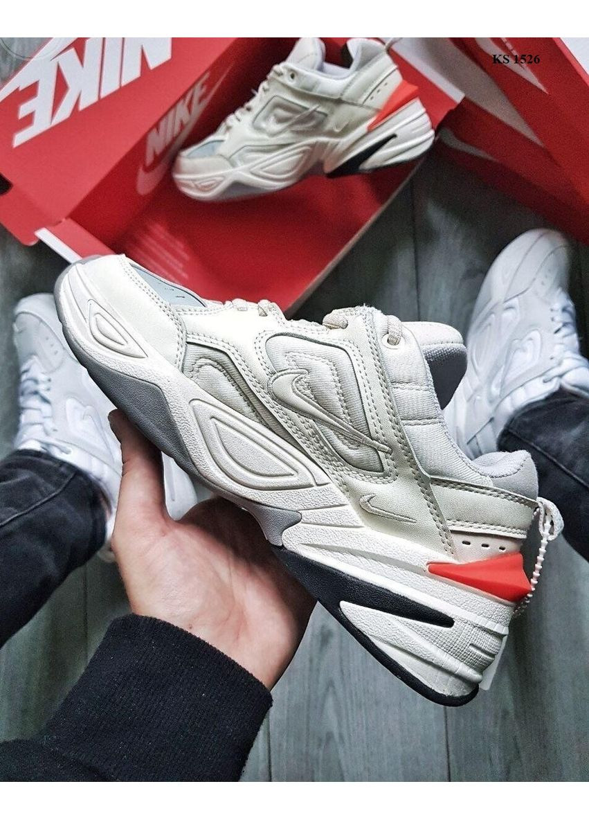 Цветные демисезонные кроссовки мужские nike m2 tekno найк м2к текно No Brand