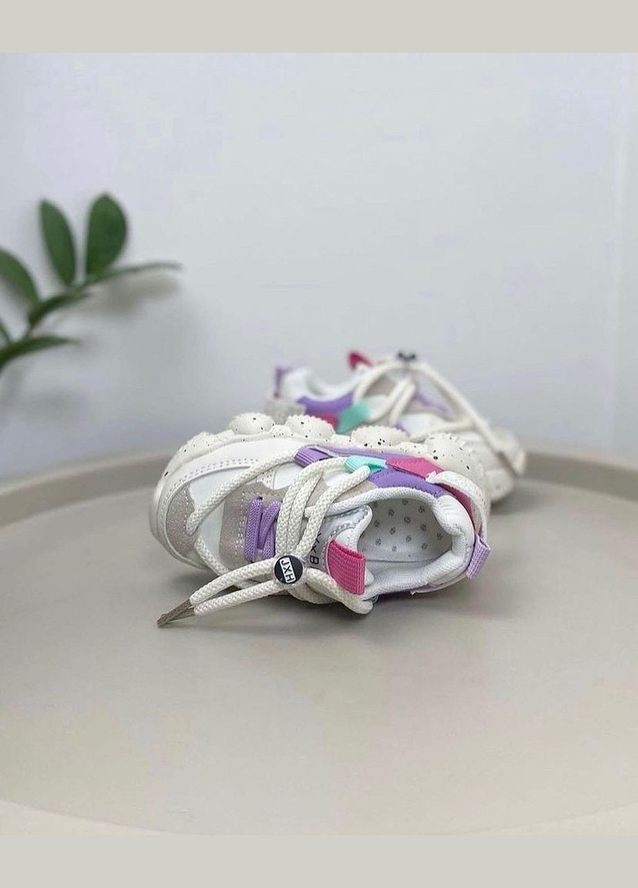 Розовые всесезонные детские кроссовки розовые 937 No Brand