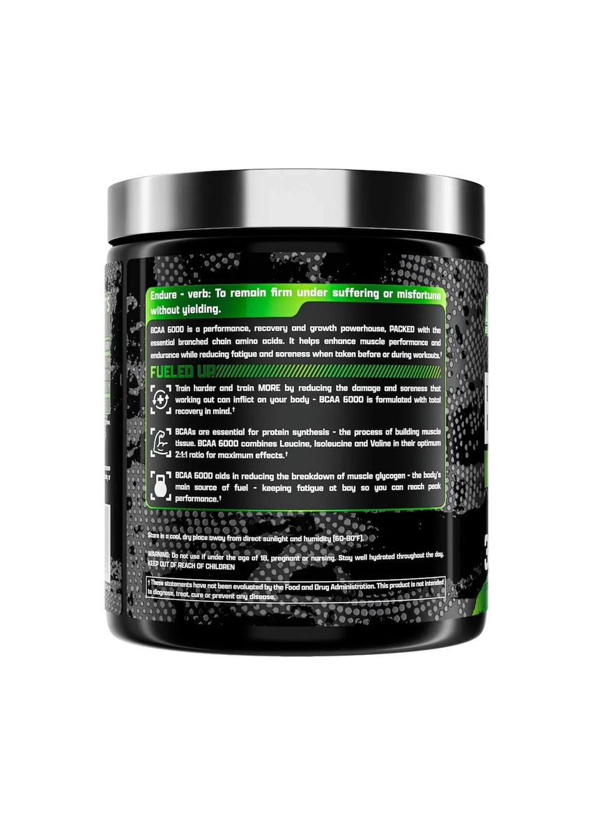 BCAA аминокислоты BCAA 6000 Зеленое яблоко 237 г Nutrex (362411785)