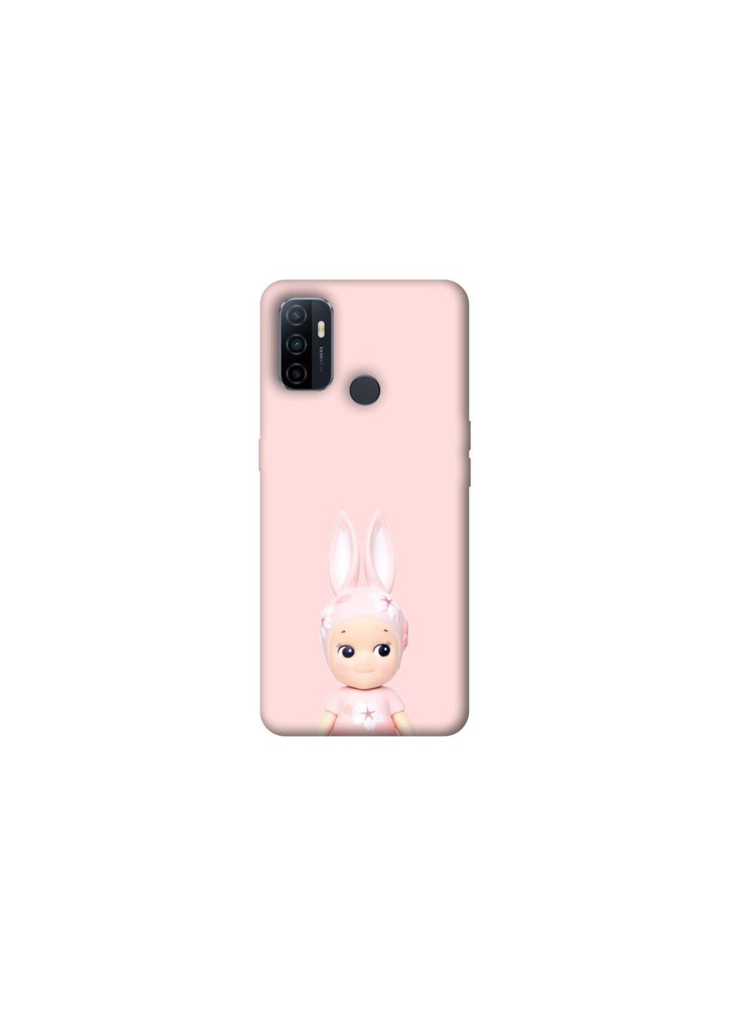 Чехол на Oppo A53 / A32 / A33 Sakura Bunny Solo Frontalka (352210147)
