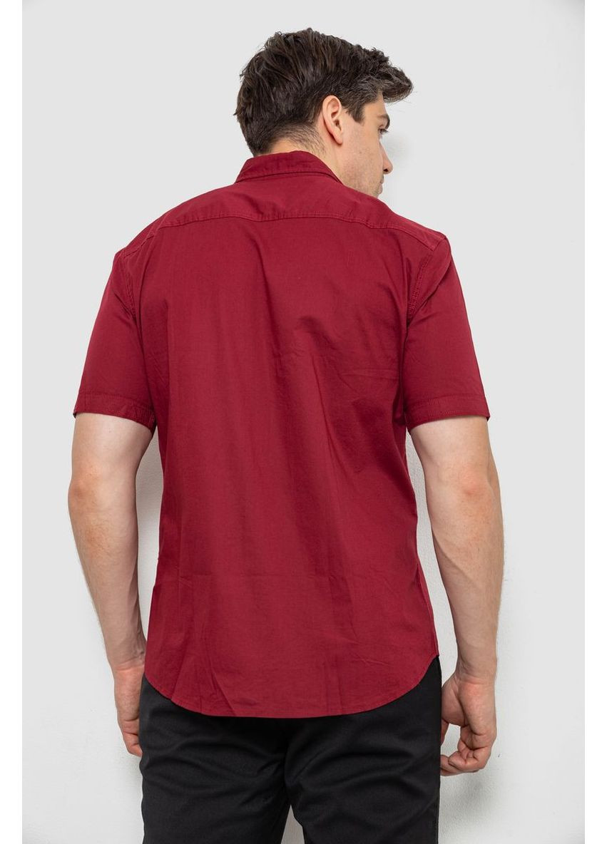 Бордовая рубашка Ager