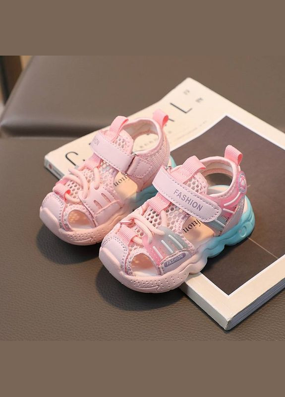 Босоніжки із захистом пальчиків на липучках No Brand (341530460)