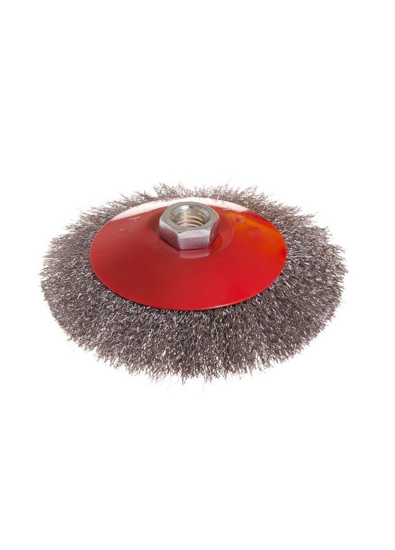 Щетка конусная из рифленой проволоки D125 М14 GM (19-8212) Mastertool (322706006)