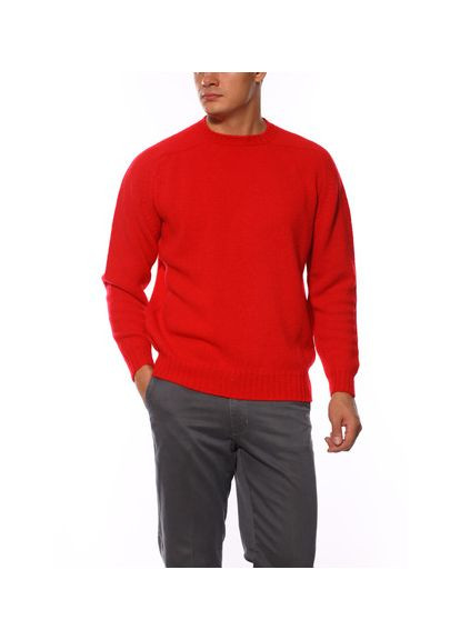 Красный свитер Shetland Islands